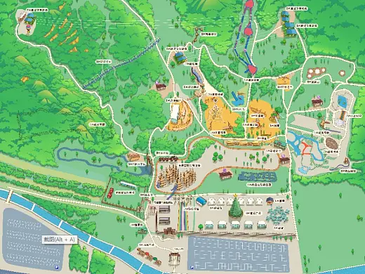黄江镇景区手绘地图在紧急疏散与救援中的重要作用 ？